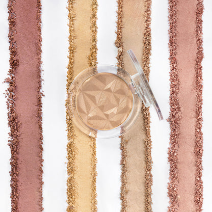 PAC Killer Glow Powder Highlighter - Micro Pearls, Pink Luminous HD Shine - Raw Silk