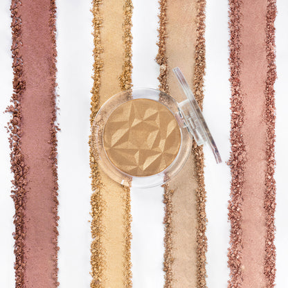 PAC Killer Glow Powder Highlighter - Micro Pearls, Pink Luminous HD Shine - Soft Sun