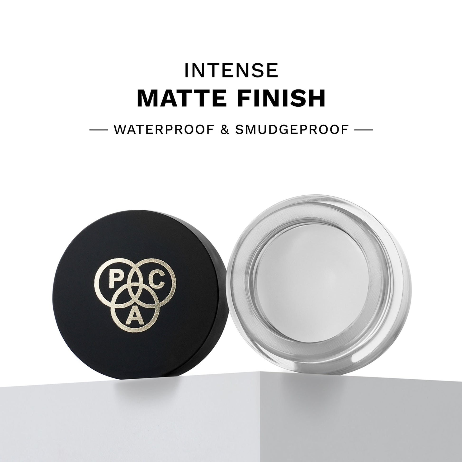 PAC Spotlight Gel EyeLiner - Intense Pigment, Matte Nude Finish, 24H Waterproof & Smudgeproof - White