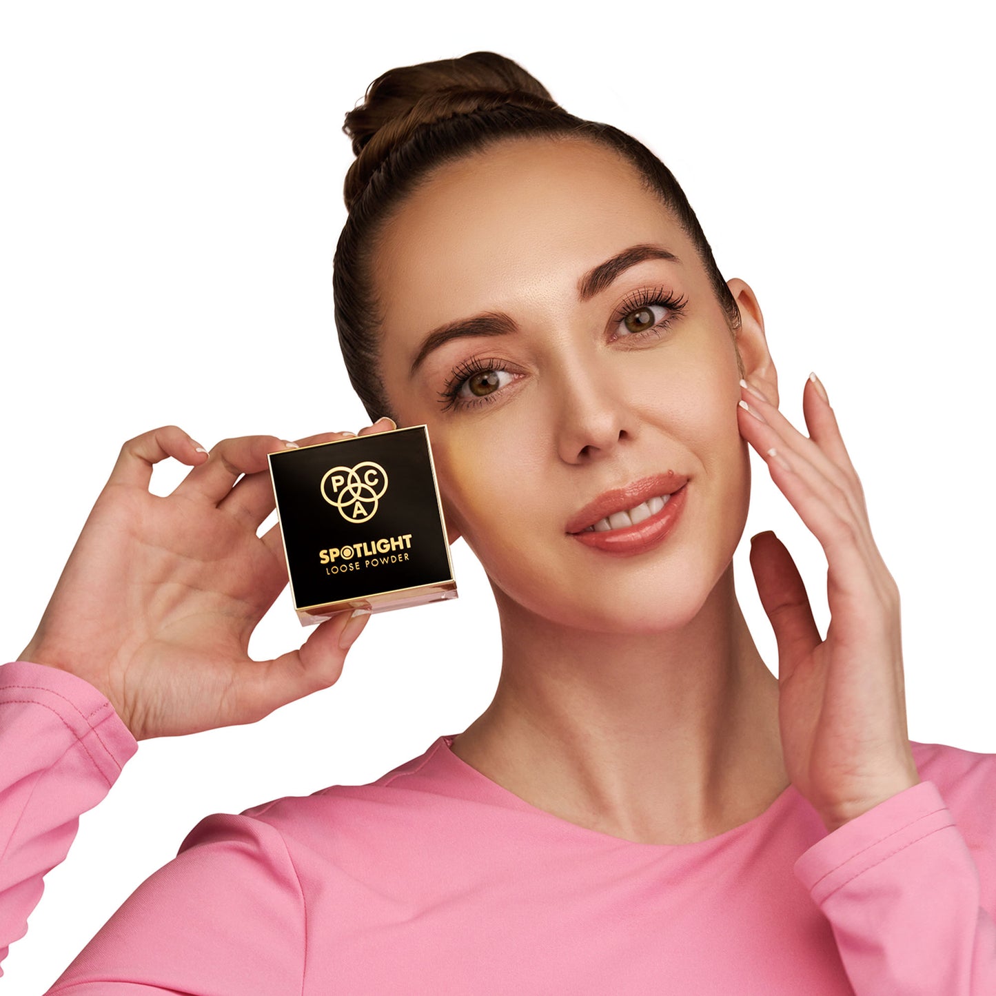 PAC Spotlight Loose Powder - Ultra Fine Lightweight Formula, Blurs Lines & Controls Shine - Banana