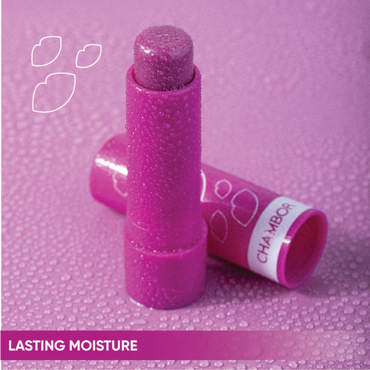 Chambor Le Mwah! Tinted Lip Balm - Mauve Air Kiss