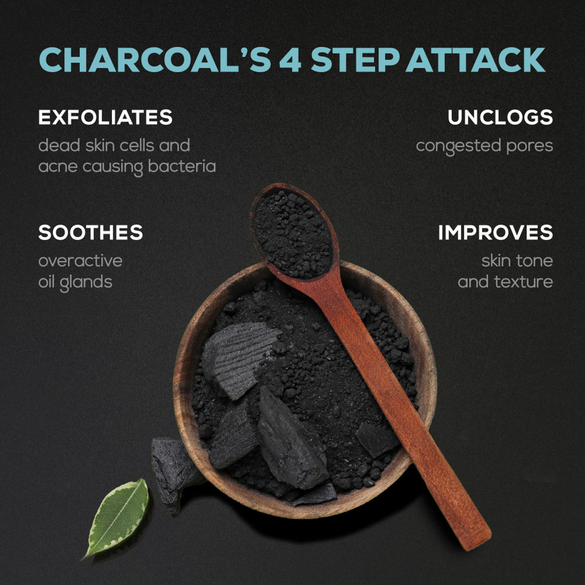 Joy Activated Charcoal Face Wash For Oily Skin To Controls Oil & Removes Dirt & Blackheads