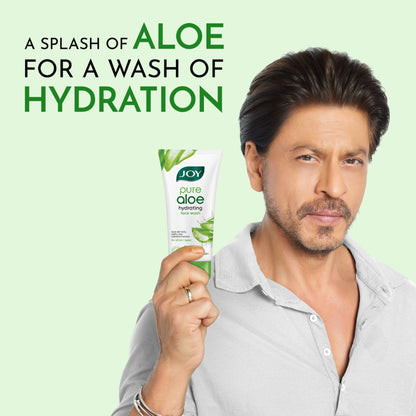 Joy Hydrating Aloe Vera Face Wash For Summers To Controls Excess Oil & Removes Dirt