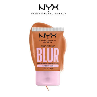 NYX Professional Makeup Bare With Me Blur Tint Foundation - 15 Warm Honey - 12 Medium Dark Warm