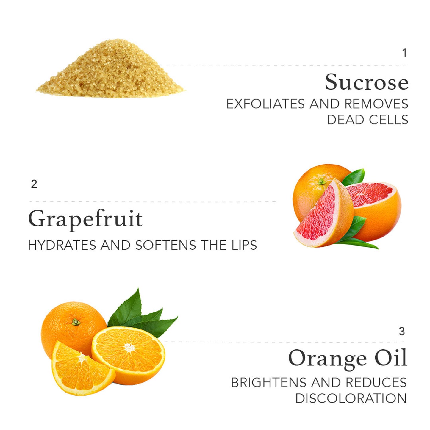 RAS Luxury Oils Lush Lips Conditioning Lip Scrub With Grapefruit & Orange