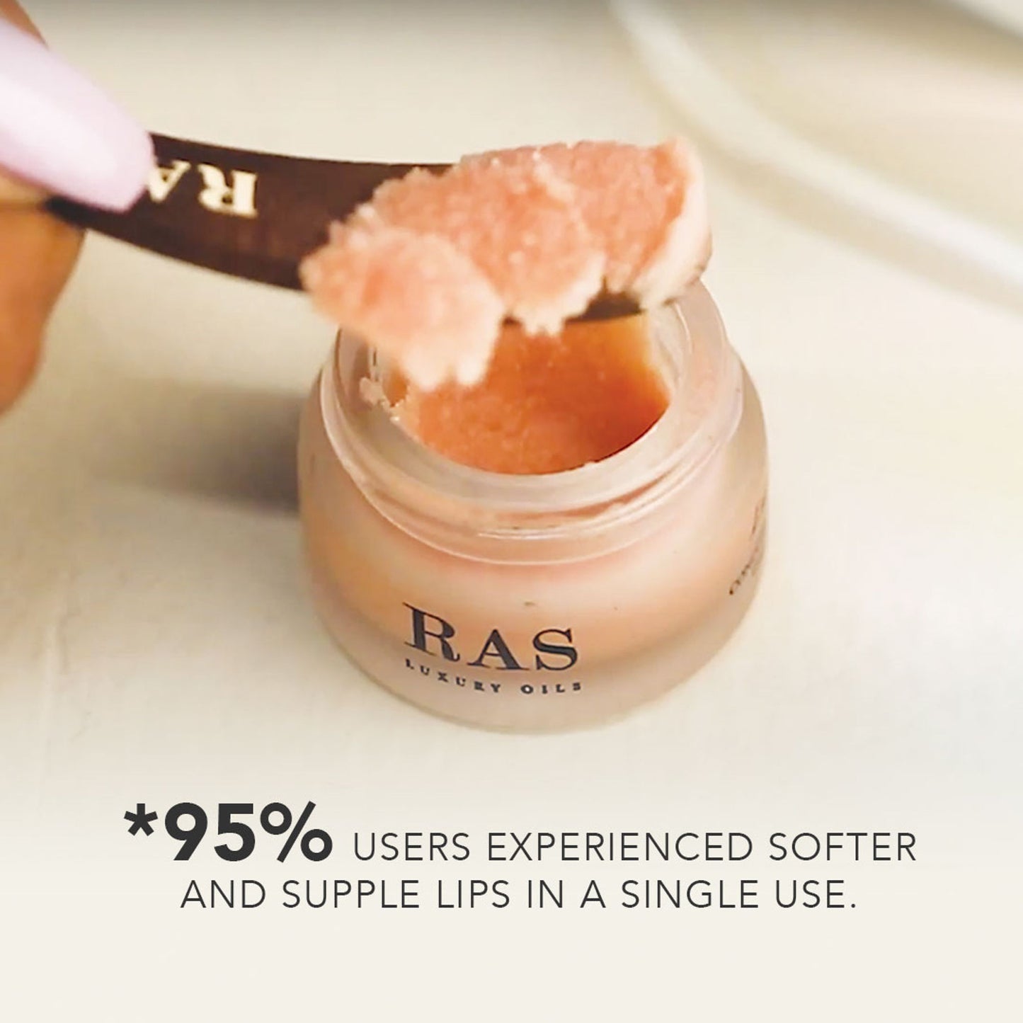 RAS Luxury Oils Lush Lips Conditioning Lip Scrub With Grapefruit & Orange