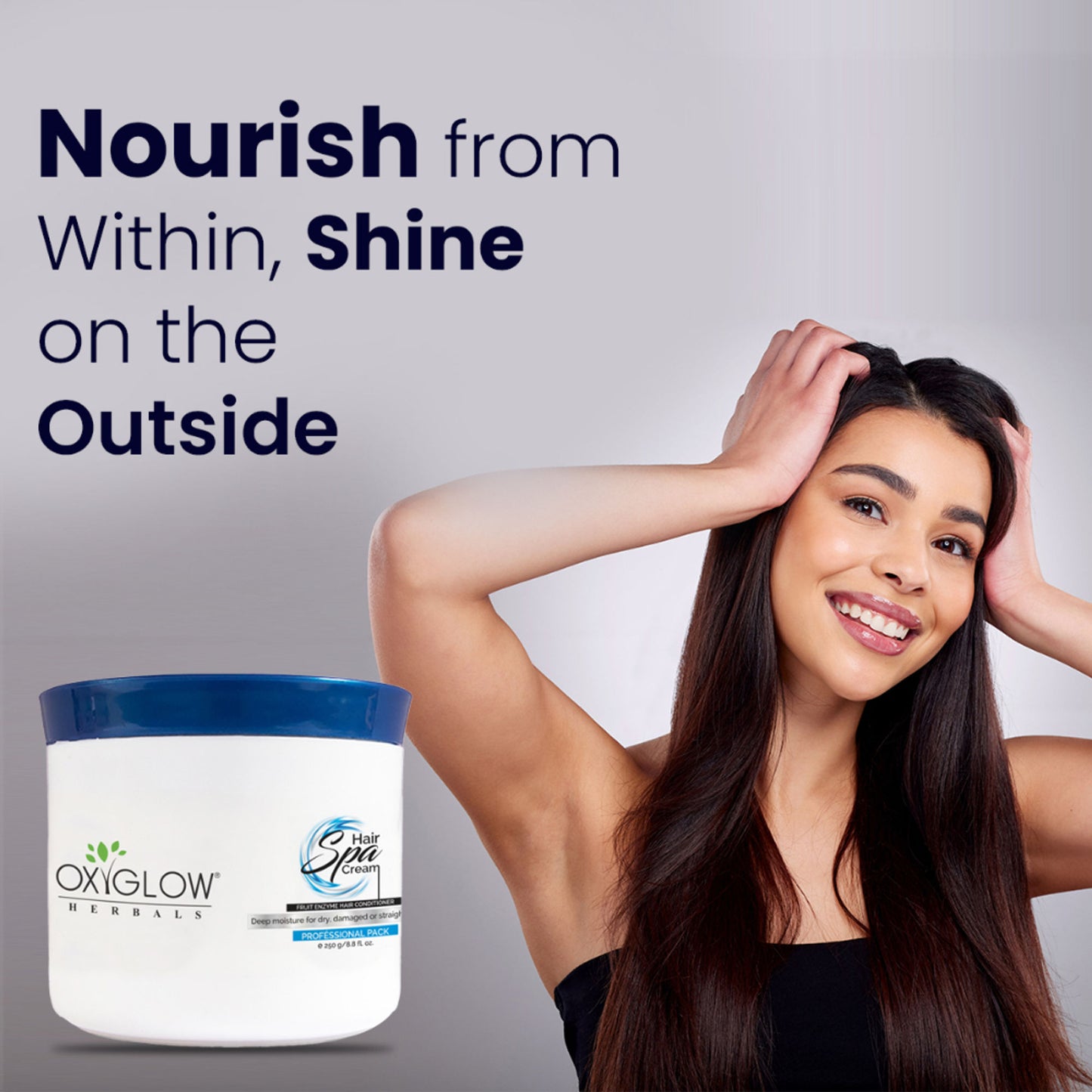 Oxyglow Herbals Hair Spa Cream