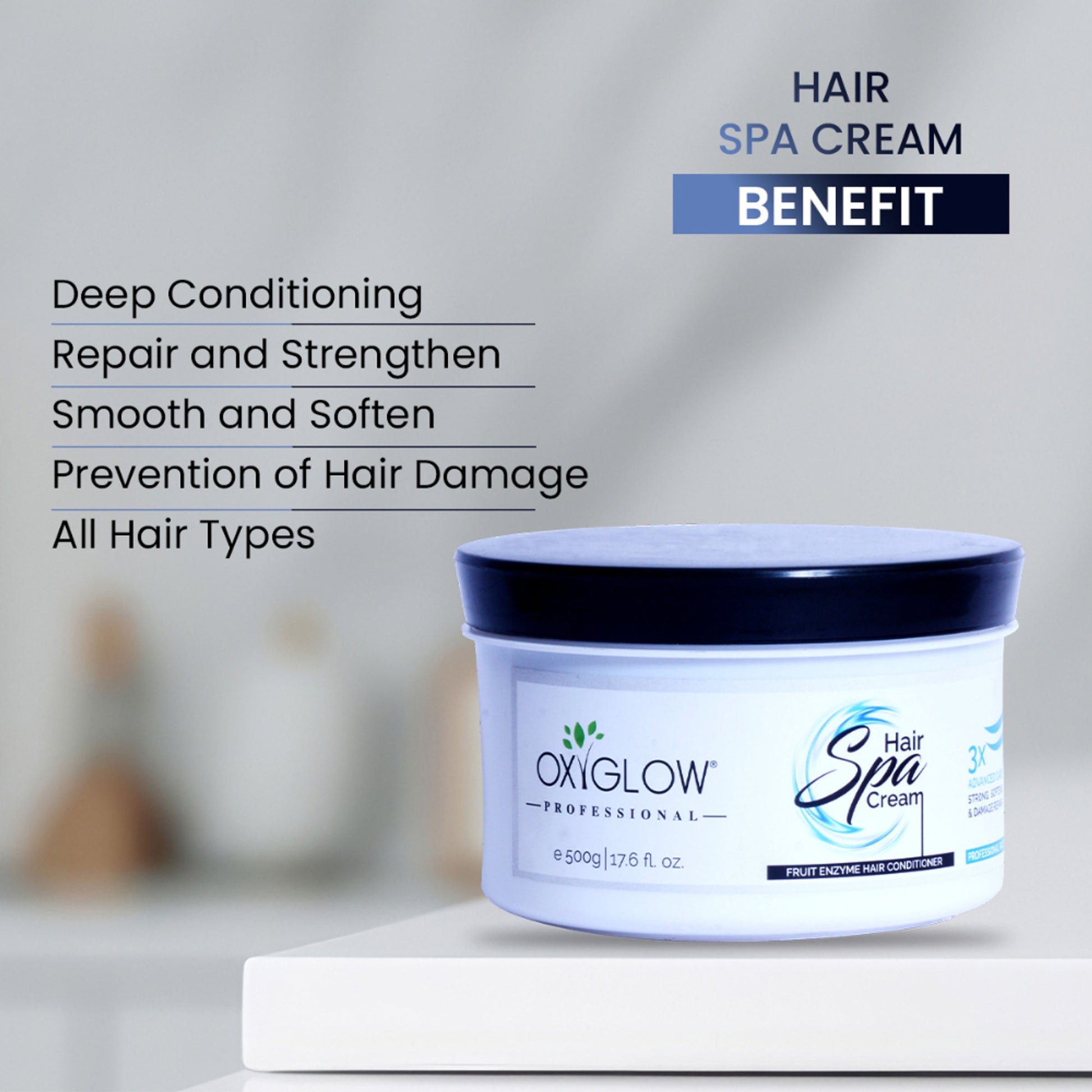 Oxyglow Herbals Hair Spa Cream