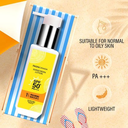 Faces Canada Sunscreen Lotion