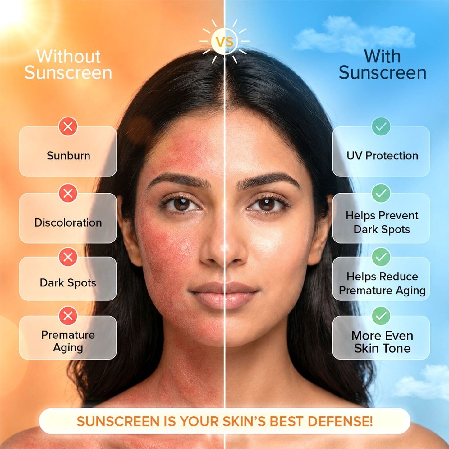 Daily Life Forever52 Velvet Matte Sunscreen SPF 50 With Vitamin C & Hyaluronic Acid