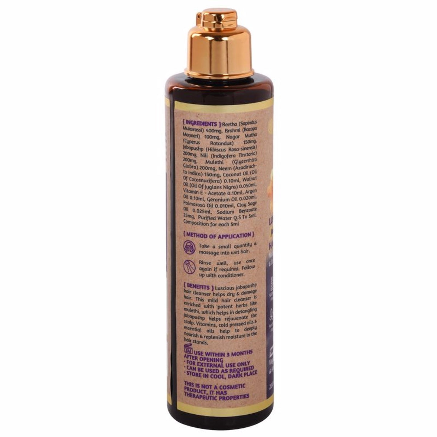Roots & Herbs Luscious Jabapushp Hair Cleanser