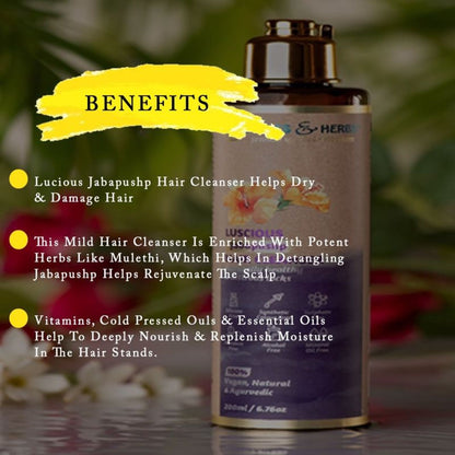 Roots & Herbs Luscious Jabapushp Hair Cleanser