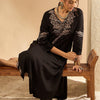 Dhiyona IE Women Embroidered Regular Kurta with Trousers
