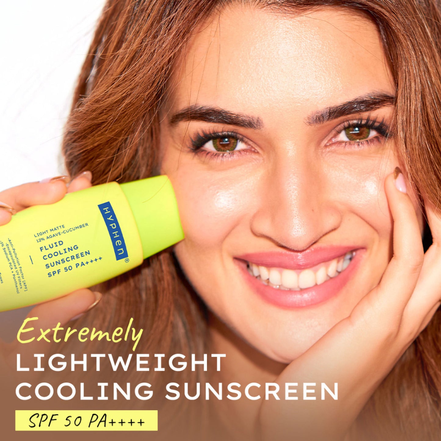 Hyphen Fluid Cooling Sunscreen SPF 50 PA++++ With Encapsulated UV Filter