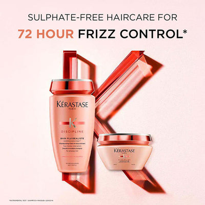 Kerastase Discipline Fluidealiste Shampoo For Frizzy Hair, With Morpho-Keratine, Sulphate-Free