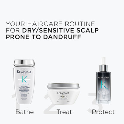 Kérastase Symbiose Crème Anti-Dandruff Shampoo, Sulphate-Free, With Piroctone Olamine