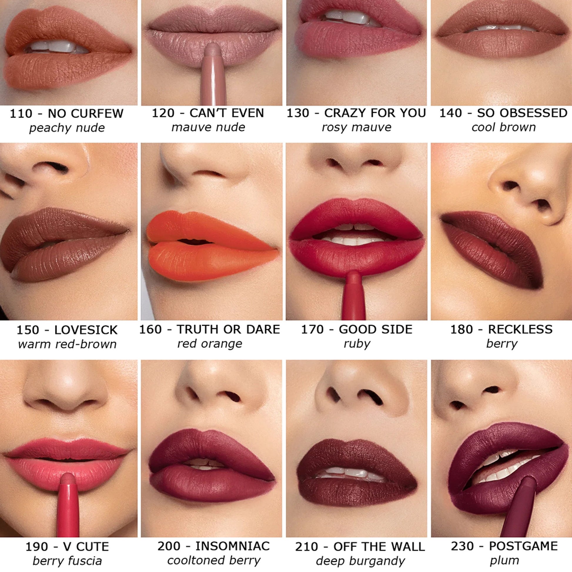 Milani Ludicrous Matte Lip Crayon - 180 Reckless