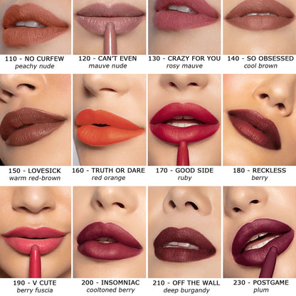 Milani Ludicrous Matte Lip Crayon - 180 Reckless