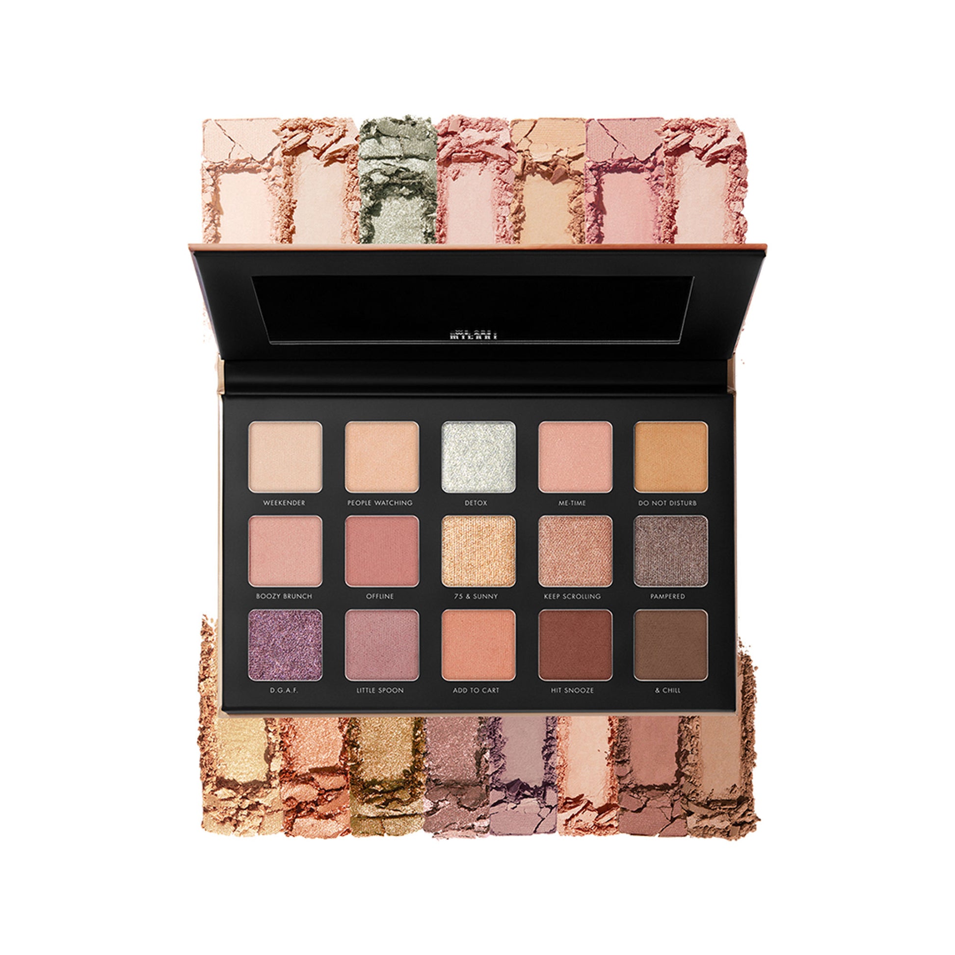 Milani Gilded Eyeshadow Palette - 120 Gilded Nude