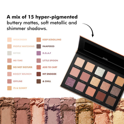 Milani Gilded Eyeshadow Palette - 120 Gilded Nude