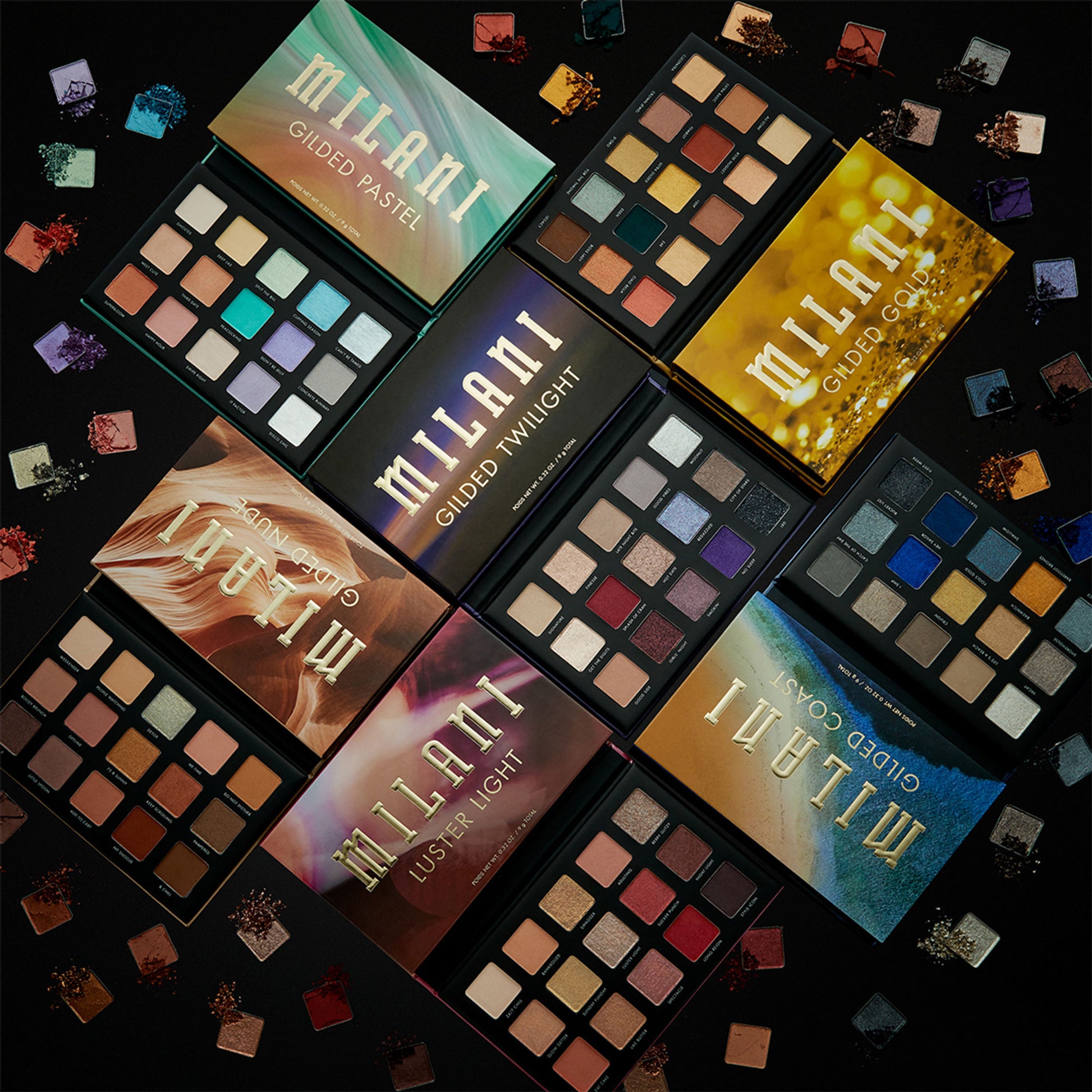 Milani Gilded Eyeshadow Palette - 120 Gilded Nude