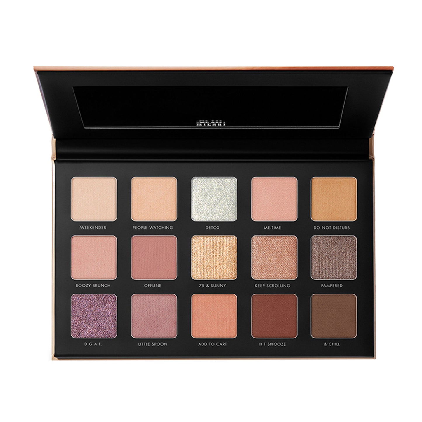 Milani Gilded Eyeshadow Palette - 120 Gilded Nude