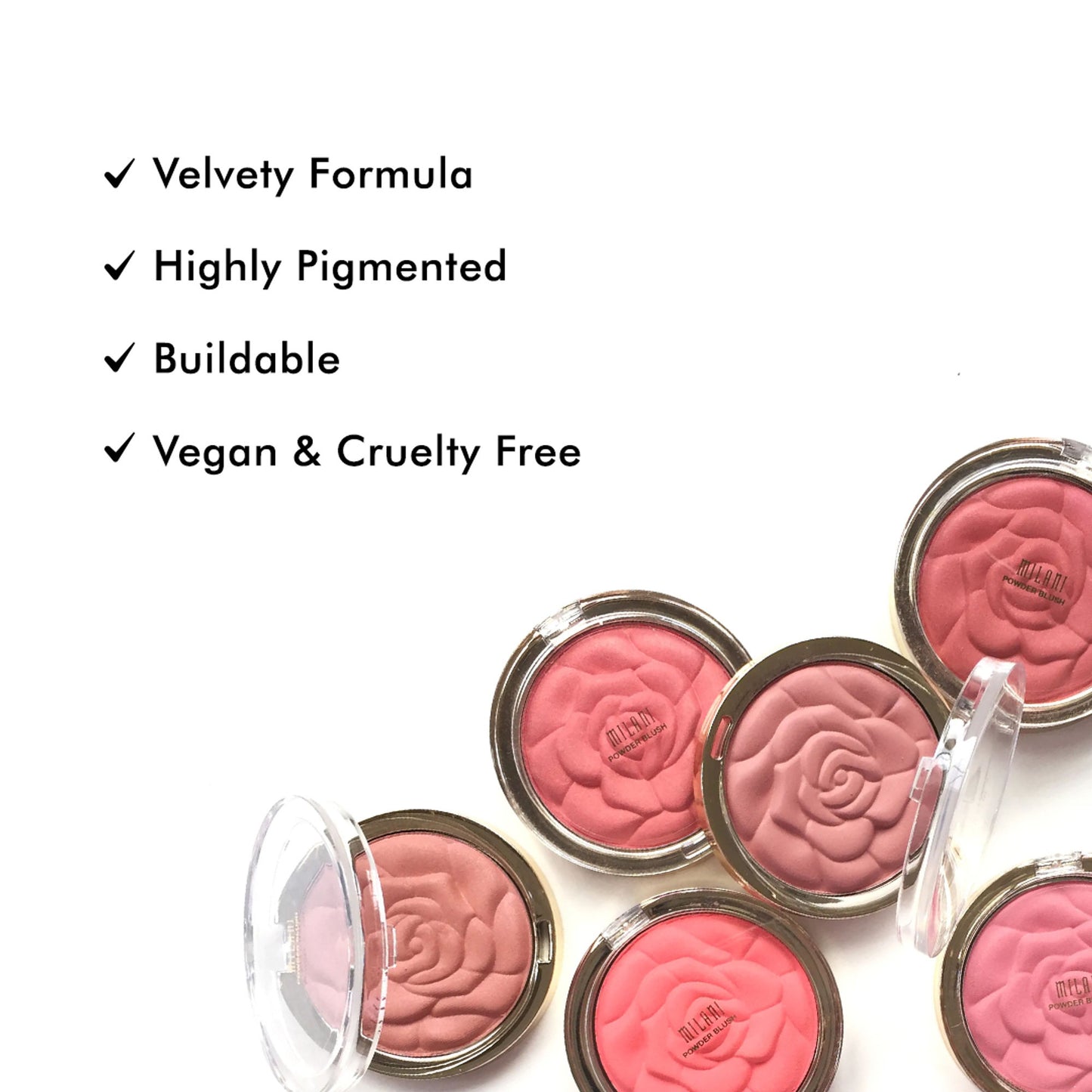 Milani Rose Powder Blush - 08 Tea Rose