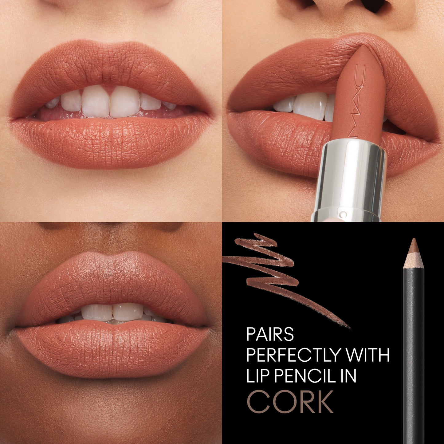 M.A.C Macximal Matte Lipstick - Warm Teddy