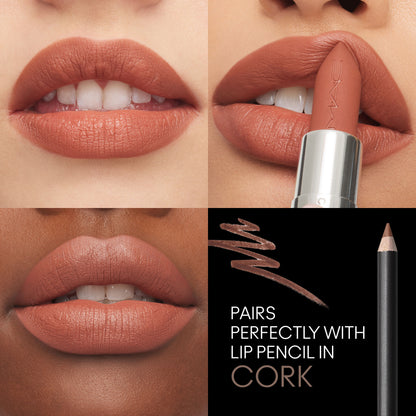 M.A.C Macximal Matte Lipstick - Warm Teddy
