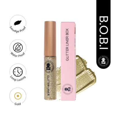 bobi Glitter Eyeliner - Gold