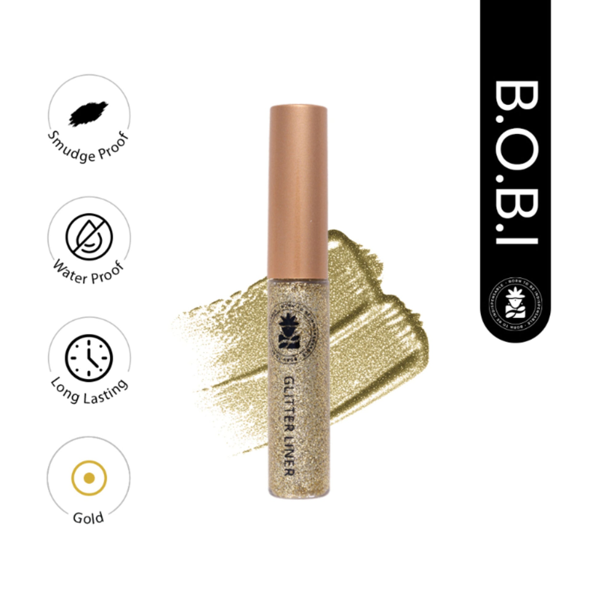 bobi Glitter Eyeliner - Gold