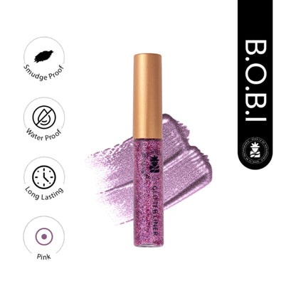 bobi Glitter Eyeliner - Pink