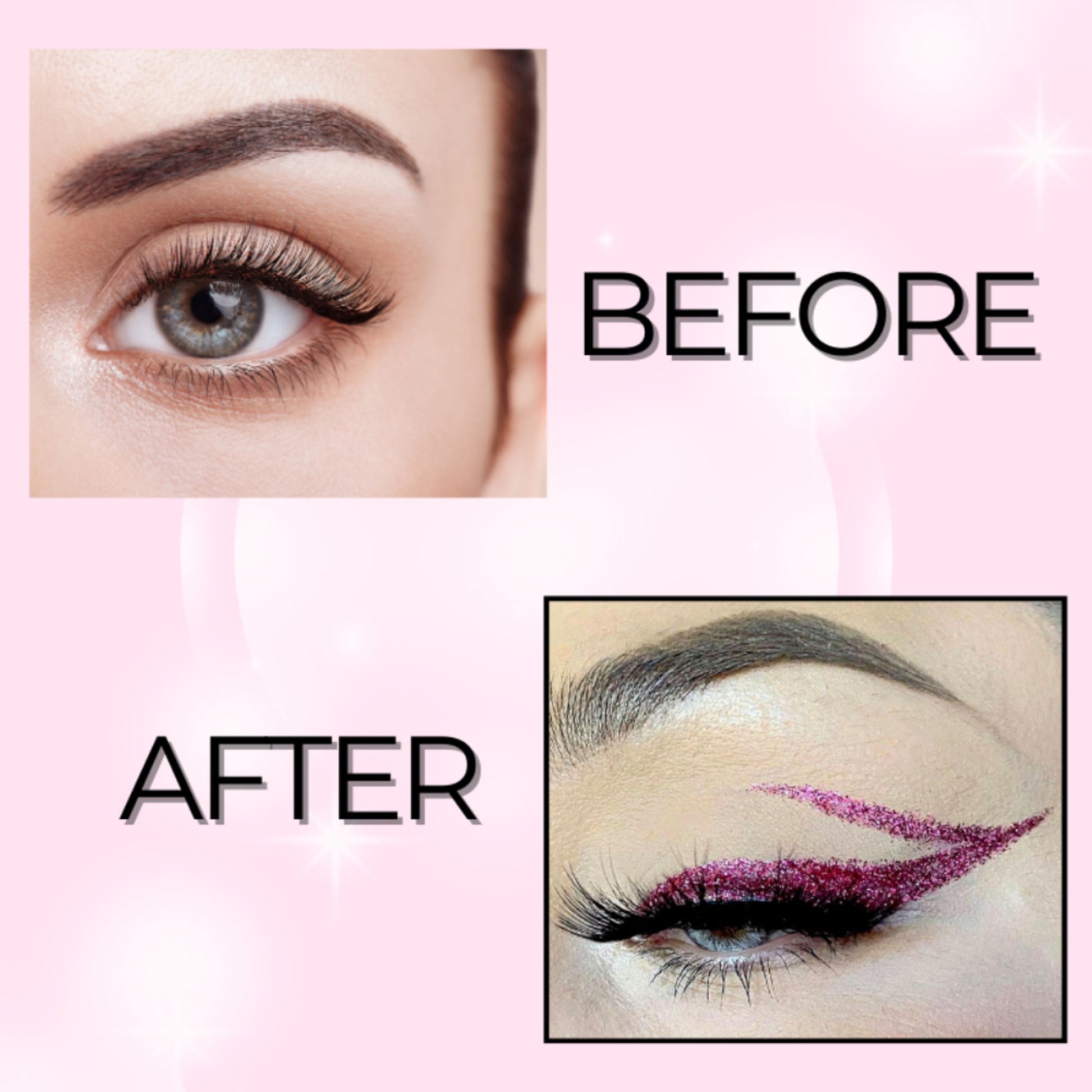 bobi Glitter Eyeliner - Pink