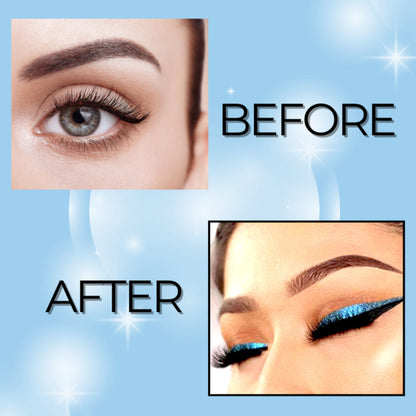 bobi Glitter Eyeliner - Blue