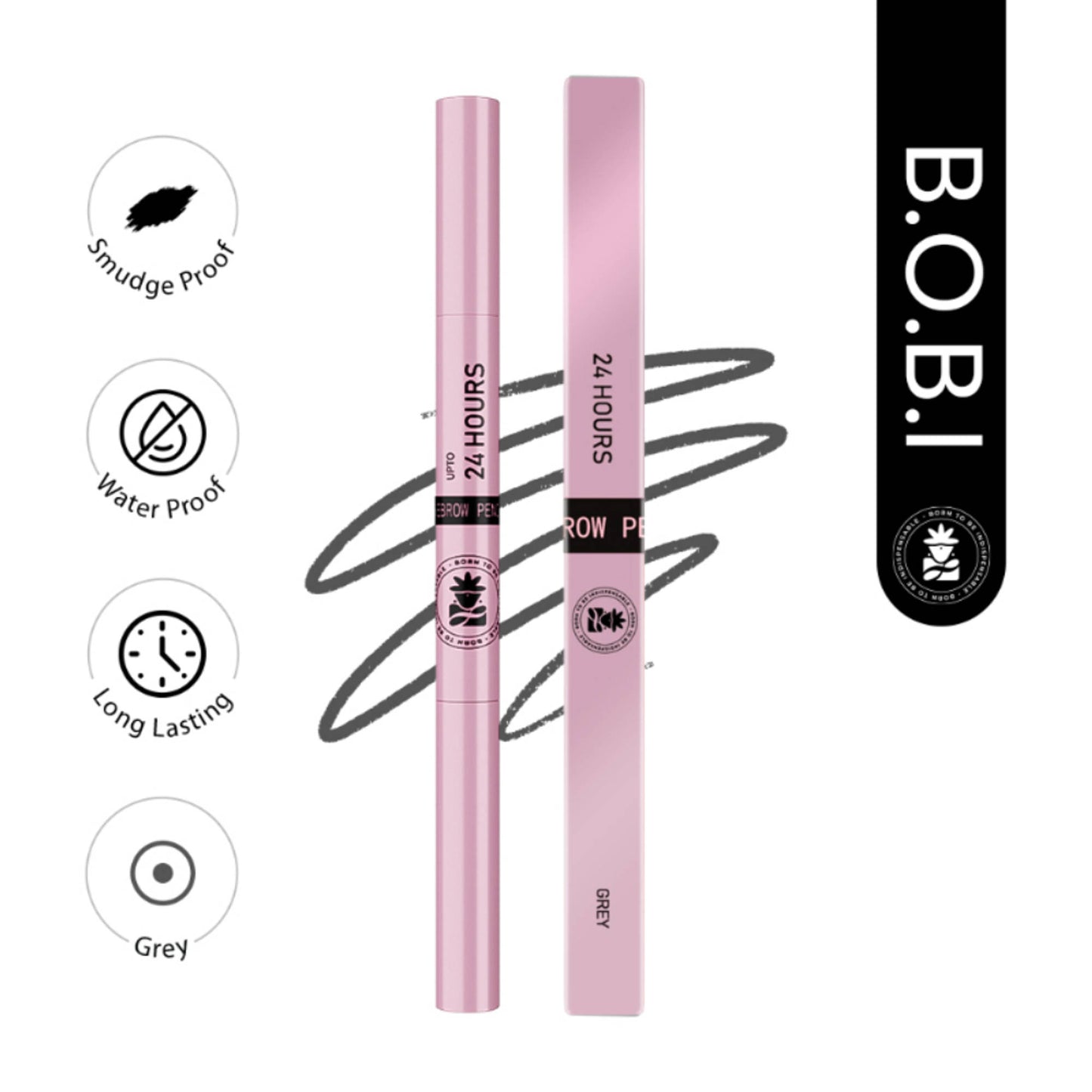 bobi Eyebrow Pencil - Grey