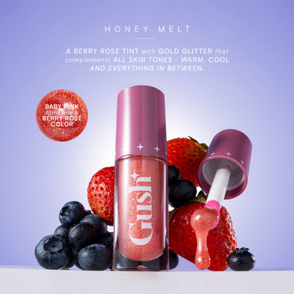 Gush Beauty pH-Inched Transformative Glossy Lip Tint - Honey Melt