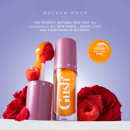 Gush Beauty pH-Inched Transformative Glossy Lip Tint - Golden Hour