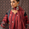 Dhiyona IE Women Printed Regular Thread Work Pure Cotton Kurta with Trousers & With Dupatta
