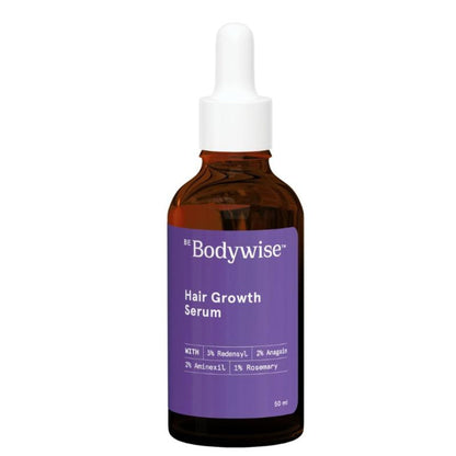 Be Bodywise Advanced Hair Growth Serum - 3% Rosemary, 3% Redensyl, 2% Aminexil - For New Hair Growth