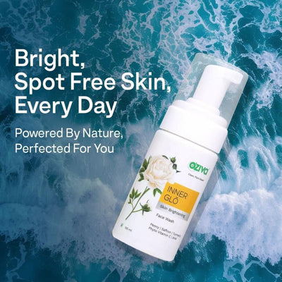 OZiva Inner Glo Skin Brightening Face Wash (with Vitamin C) for Spot Correction & Radiance