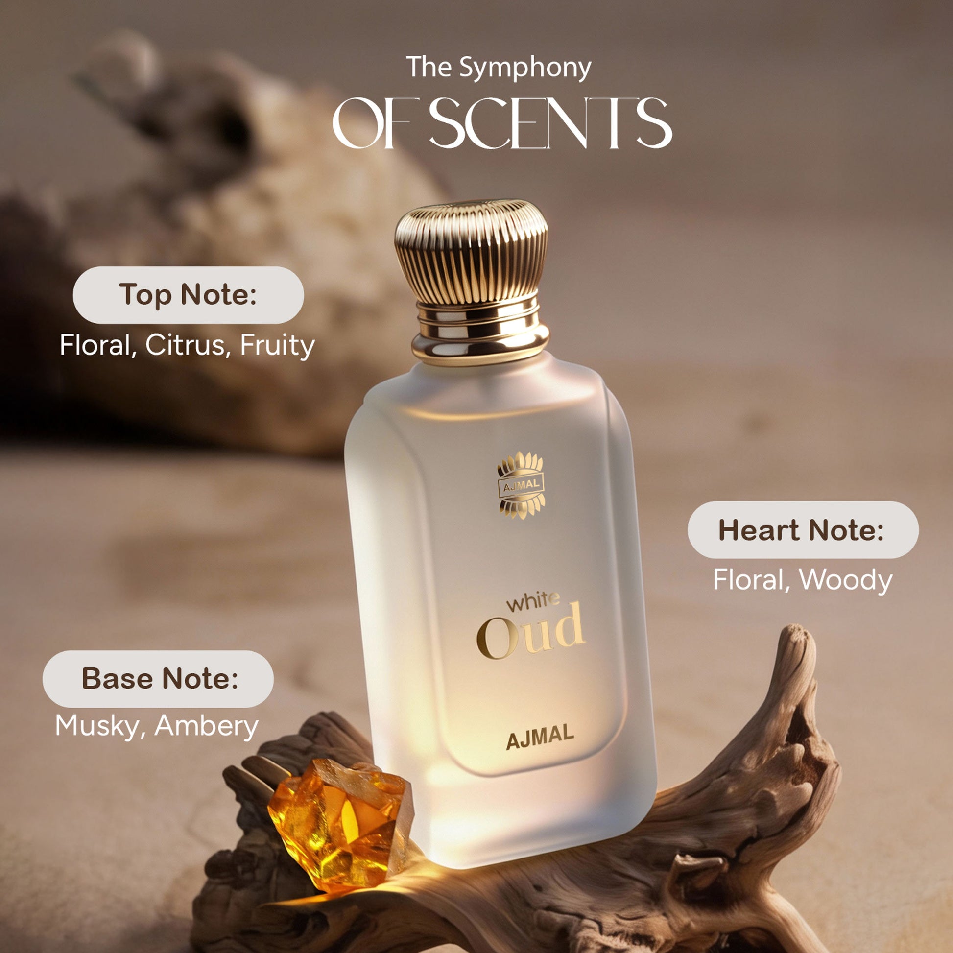 Ajmal India White Oud Eau De Parfum
