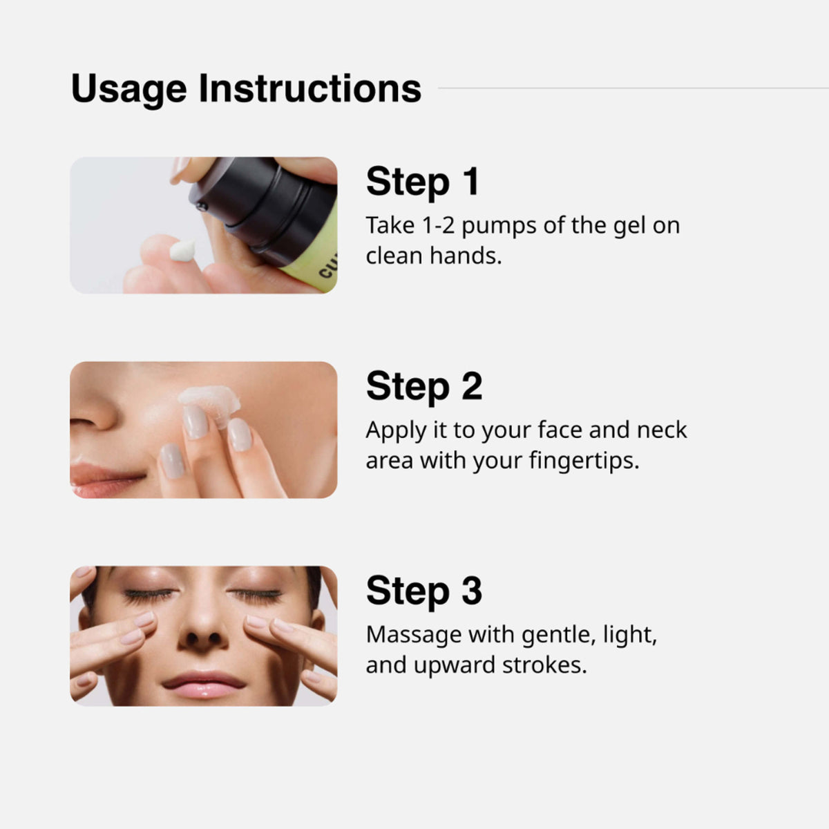 Cureskin Sebum Control Hydra Gel - Hydration & Shine Control