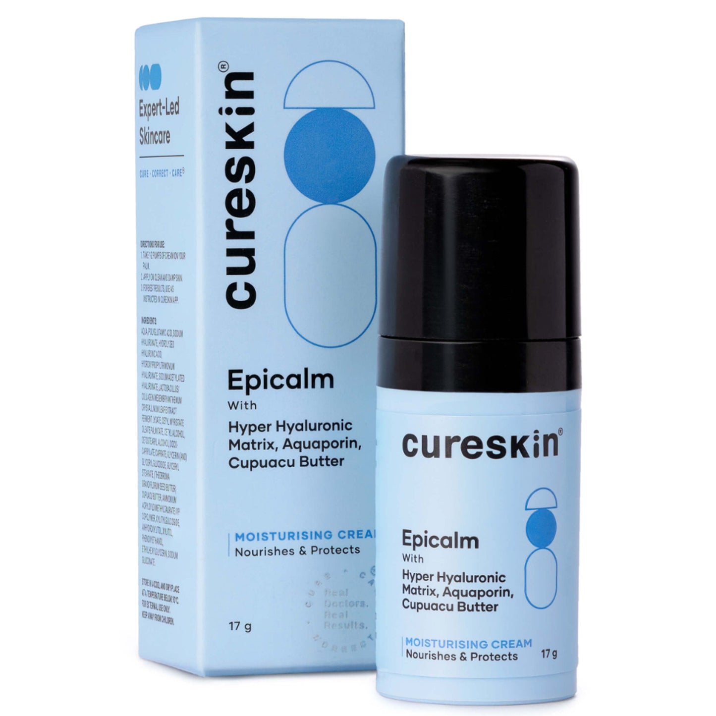Cureskin Epicalm Moisturising Cream With Hyper Hyaluronic Matrix, Aquaporin And Cupuacu Butter