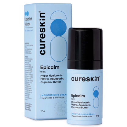 Cureskin Epicalm Moisturising Cream With Hyper Hyaluronic Matrix, Aquaporin And Cupuacu Butter