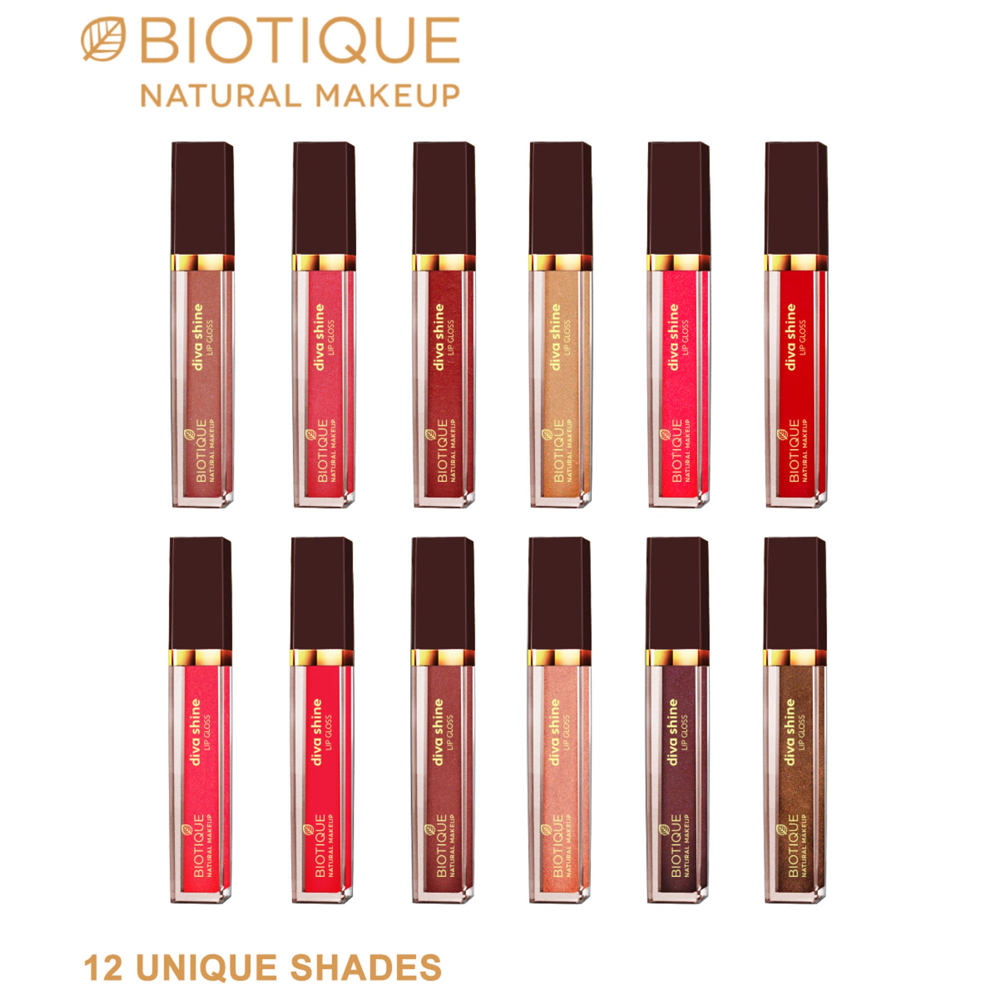 Biotique Diva Shine Lip Gloss - Wild Smoke-G102