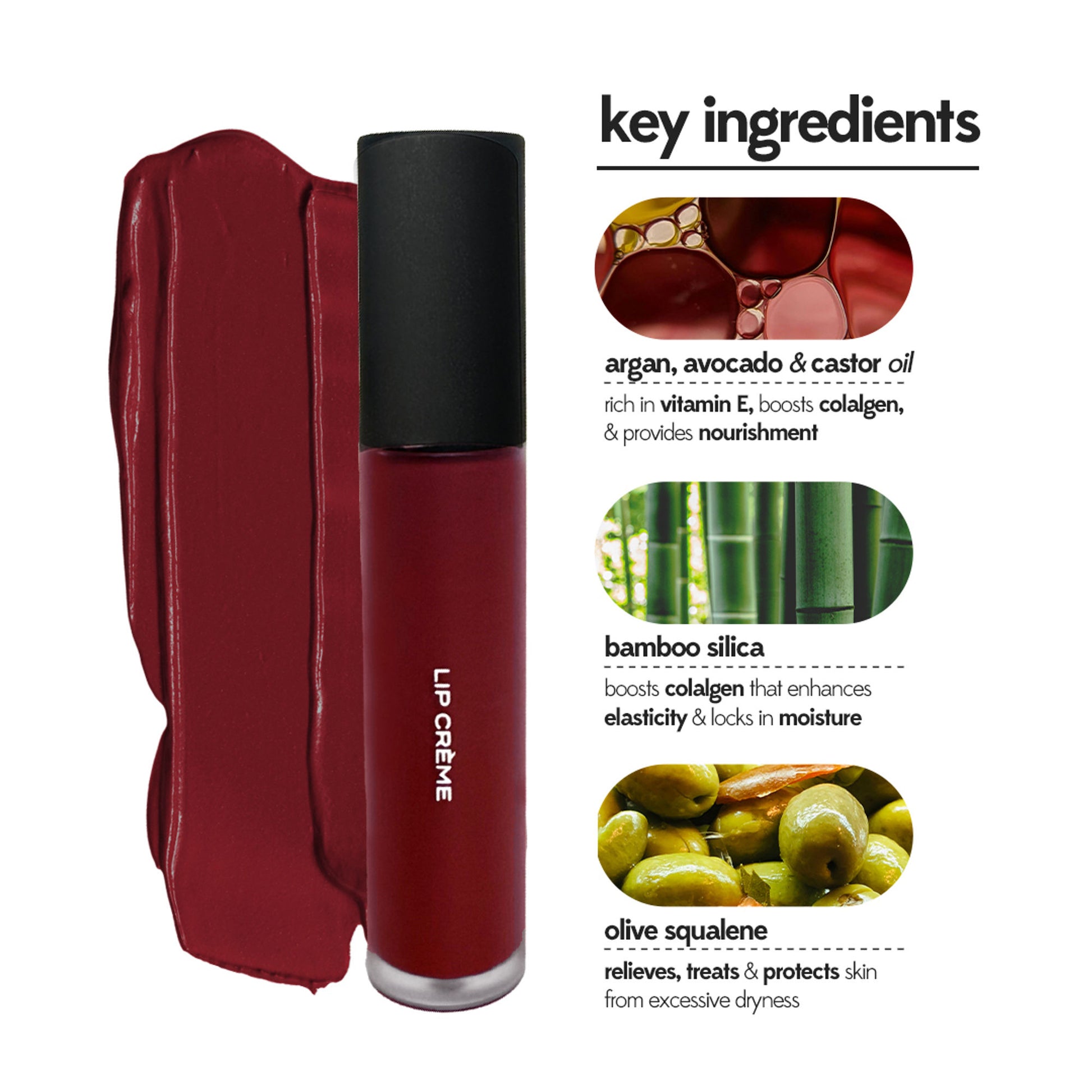 Ruby's Organics Lip Creme - Mocha