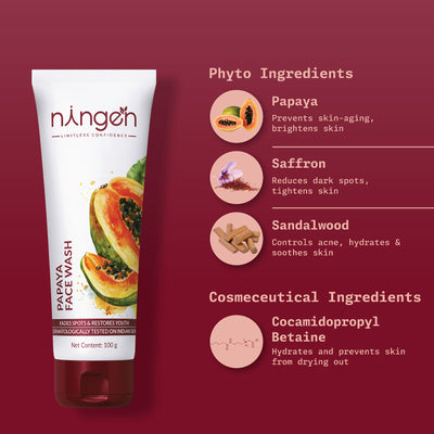Ningen Papaya Face Wash