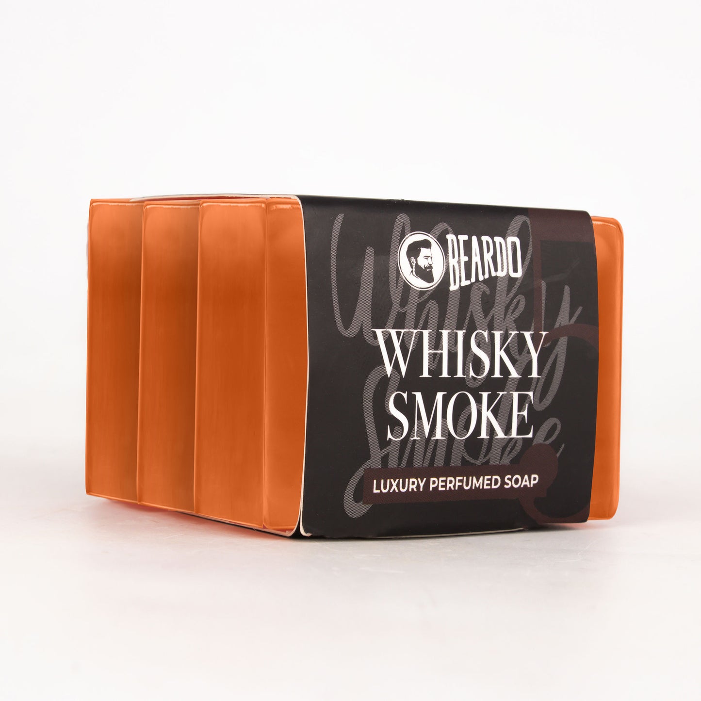 Beardo Whisky Smoke Perfumed Luxury Soap Crafted For Men - Pack Of 3