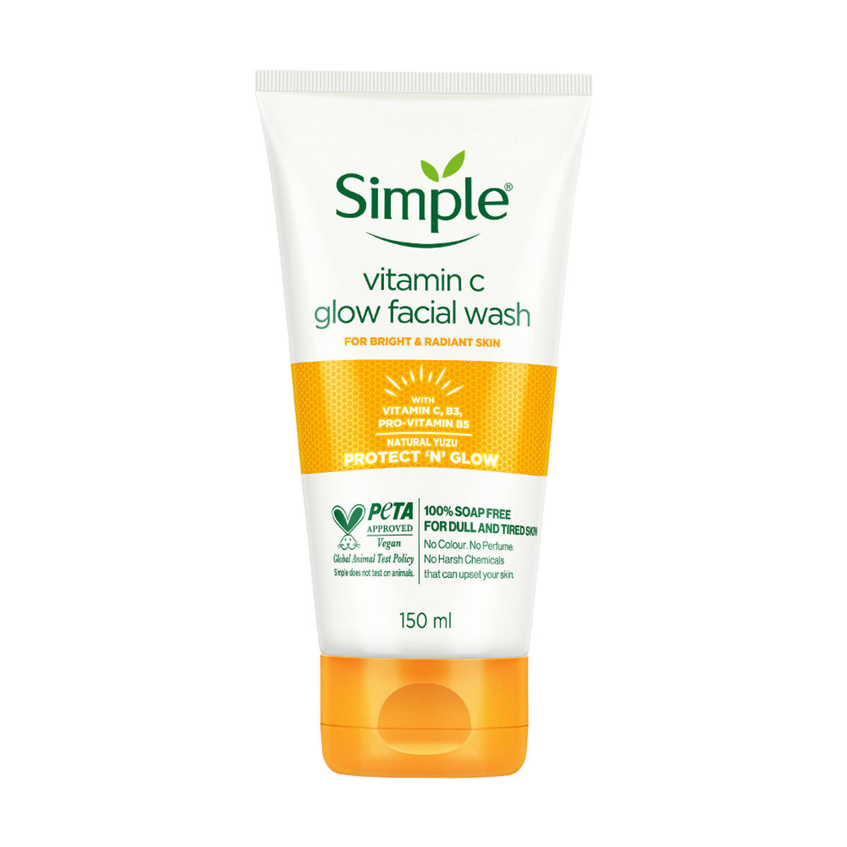 Simple Protect N Glow Vitamin C Facial Wash