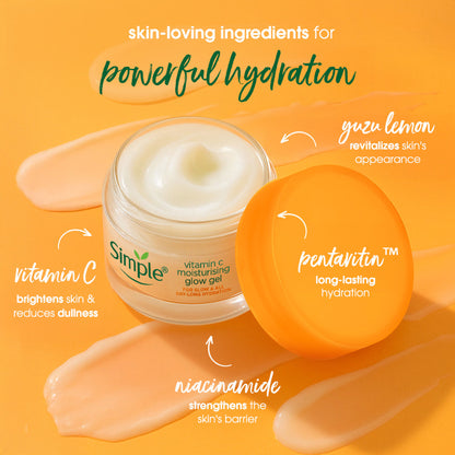 Simple Protect N Glow Vitamin C Moisturising Glow Gel